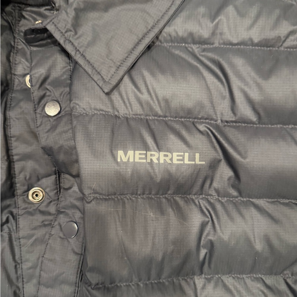 Merrell Men's Ridgevent Thermo Puffer Navy Jacket - Picture 2 of 5